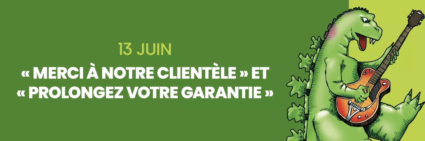 � Merci � notre client�le � et � Prolongez votre garantie �